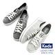 Keds 時尚復古運動綁帶休閒鞋-灰/條紋 product thumbnail 6