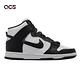 Nike 休閒鞋 Dunk HI Retro 運動 男女鞋 經典款 高筒 熊貓配色 情侶穿搭 皮革 黑 白 DD1399105 product thumbnail 6