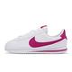 Nike 休閒鞋 Cortez Basic SL GS 大童 女鞋 白 桃紅 皮革 阿甘鞋 運動鞋   904764-109 product thumbnail 2