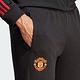 Adidas MUFC DNA FL PNT [IA8536] 男 長褲 錐型褲 亞洲版 運動 足球 訓練 刷毛 黑 product thumbnail 5