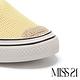 (季末換季出清)休閒鞋 MISS 21 舒適率性網布厚底休閒鞋－黃 product thumbnail 6
