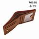 FOSSIL Logan 真皮RFID防盜短夾-紅色 SL7829615 product thumbnail 4