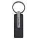 Calvin Klein 黑色皮革LOGO壓紋雙摺五卡短夾-附名片夾及鑰匙圈 product thumbnail 6