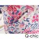 日系花朵個性短版背心 (白色)-Q-chic product thumbnail 6