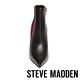 STEVE MADDEN-KNOCK尖頭性感設計側面緞飾細高跟靴-黑色 product thumbnail 3