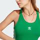 adidas 背心 女款 運動背心 慢跑 三葉草 亞規 TOP 綠 IK6586 product thumbnail 5