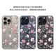 apbs iPhone 15 Pro Max/15 Pro/15 Plus/15 防震雙料水晶彩鑽手機殼-小清新-粉劍蘭 product thumbnail 8