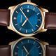 瑞士WENGER City 城市經典簡約紳士錶(01.1441.119)藍/43mm product thumbnail 3