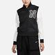 Nike 外套 NSW Jacket 女款 黑 白 棒球外套 按扣 風衣 夾克 DZ4631-010 product thumbnail 4