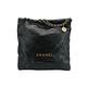 二手品 Chanel 22 Bag 菱格紋小牛皮肩背包-大(AS3262-黑) product thumbnail 2