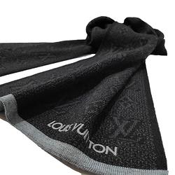 Louis Vuitton Wool Logo Scarves (ECHARPE MY MONOGRAM ECLIPSE, M73468)