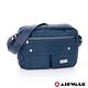 AIRWALK - 卡拉司 雙口袋經典系列肩側背包 - 萬迷藍 product thumbnail 2