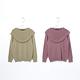 【MASTINA】荷葉珍珠裝飾-女長袖針織衫(二色/魅力商品/版型適中) product thumbnail 5