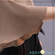 圓領飄感上衣+七分寬褲兩件式套裝 (咖啡色)-AQUA Peach product thumbnail 4