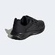 Adidas Tensaur Run Shoes GZ3443 大童 運動鞋 休閒 輕量 全皮革 魔鬼氈 黑 product thumbnail 3