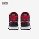 Nike 休閒鞋 Air Jordan 1 Mid 男鞋 黑紅頭 Bred Toe 喬丹 1代 經典 高筒 554724-079 product thumbnail 5