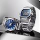 CASIO 卡西歐 G-SHOCK 鮮豔藍 太陽能智慧藍芽 全金屬八角形雙顯錶 GM-B2100AD-2A product thumbnail 6