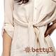 betty’s貝蒂思　腰間綁結雪紡衫(杏色) product thumbnail 5
