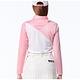 【Lynx Golf】女款合身版吸溼排汗配色線條設計立體貼膜造型長袖POLO衫/高爾夫球衫(三色) product thumbnail 7