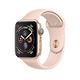 Apple Watch Series 4 GPS 44mm 金色鋁金屬錶殼粉沙色運動型錶帶 product thumbnail 2