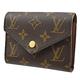 LV M62472 Victorine 經典花紋三折零錢短夾.咖 product thumbnail 3