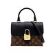 Louis Vuitton Locky BB Monogram帆布磁釦手提斜背二用包(M44141-黑) product thumbnail 2