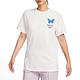 Nike 短袖 NSW Tee 女款 灰 藍 純棉 寬鬆 短T 棉T FQ8874-030 product thumbnail 4