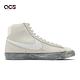 Nike 休閒鞋 Blazer Mid 77 SE 男鞋 灰 白 皮革 中筒 復古 DV0797-100 product thumbnail 3