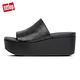 FitFlop ELOISE SLIDES 時尚舒適楔型鞋-女(靓黑色) product thumbnail 3