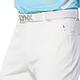 【Lynx Golf】男款日本進口布料拉鍊口袋設計後袋配布剪接平口休閒長褲-白色 product thumbnail 5