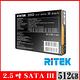 RITEK錸德 512GB SATA-III 2.5吋 SSD固態硬碟 product thumbnail 3