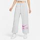 Nike 長褲 Air Pants 女款 灰 粉 毛圈布 抽繩 中腰 寬鬆 棉褲 褲子 FN1903-025 product thumbnail 4