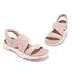 Skechers 涼鞋 Go Walk Flex Sandal Slip-Ins 女鞋 粉 白 針織 套入式 涼拖鞋 141482BLSH product thumbnail 7