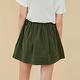 OUWEY歐薇 多層次後鬆緊短褲裙(深綠色；XS-M)3242232404 product thumbnail 6