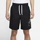 Nike 短褲 Alumni Woven Shorts 男款 NSW 運動休閒 膝上 口袋 大Logo 黑 白 DB3811-010 product thumbnail 4