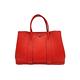 二手品 Hermes Garden Party 牛皮手提包-30cm(橘紅) product thumbnail 2