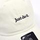 Nike 棒球帽 Club JDI Cap 米白 黑 刺繡 可調式帽圍 老帽 帽子 FB5370-113 product thumbnail 5