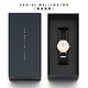 Daniel Wellington DW 手錶 Petite Cornwall 32mm寂靜黑織紋錶 絕版 DW00100253 product thumbnail 5