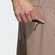 Adidas UPF Pants [IL8904] 男 長褲 亞洲版 運動 戶外 登山 休閒 防潑水 拉鍊口袋 舒適 棕 product thumbnail 6
