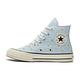 CONVERSE CHUCK 70 高筒 女鞋 花卉刺繡 休閒鞋 藍色 570917C product thumbnail 3