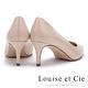 Louise et Cie 真皮高質感尖頭中跟鞋-米色 product thumbnail 4