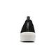 Skechers 休閒鞋 ARYA-Mellow Idea 女鞋 黑 白 楔型 增高 流線型 懶人鞋 104111BKW product thumbnail 4