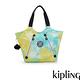 Kipling 黃綠渲染印花手提肩背托特包-NEW CICELY product thumbnail 6