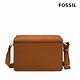 FOSSIL Avondale 真皮翻蓋側背小包-金棕色 ZB1860216 product thumbnail 4