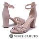 Vince Camuto 修長絨面高跟涼鞋-絨粉 product thumbnail 6