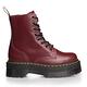 Dr.Martens JADON-8孔側拉鍊厚底亮皮馬汀靴-男款女款-櫻桃紅 product thumbnail 5