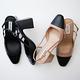 STEVE MADDEN-ZEINA 拼接繞踝涼跟鞋-黑色 product thumbnail 8