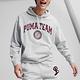 Puma 長袖上衣 Team Terry Hoodie 男款 灰 連帽 寬鬆 帽T 休閒 Eso 瘦子 53917004 product thumbnail 4