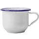 《IBILI》復古琺瑯馬克杯(藍150ml) | 水杯 茶杯 咖啡杯 露營杯 琺瑯杯 product thumbnail 2