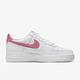 NIKE 耐吉 休閒鞋 運動鞋 AF1 皮革 女鞋 白粉 DQ7569-101 W AIR FORCE 1 07 ESS TRND product thumbnail 3